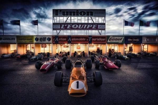 Photograph Nigel Harniman F1 Goodwood Revival on One Eyeland